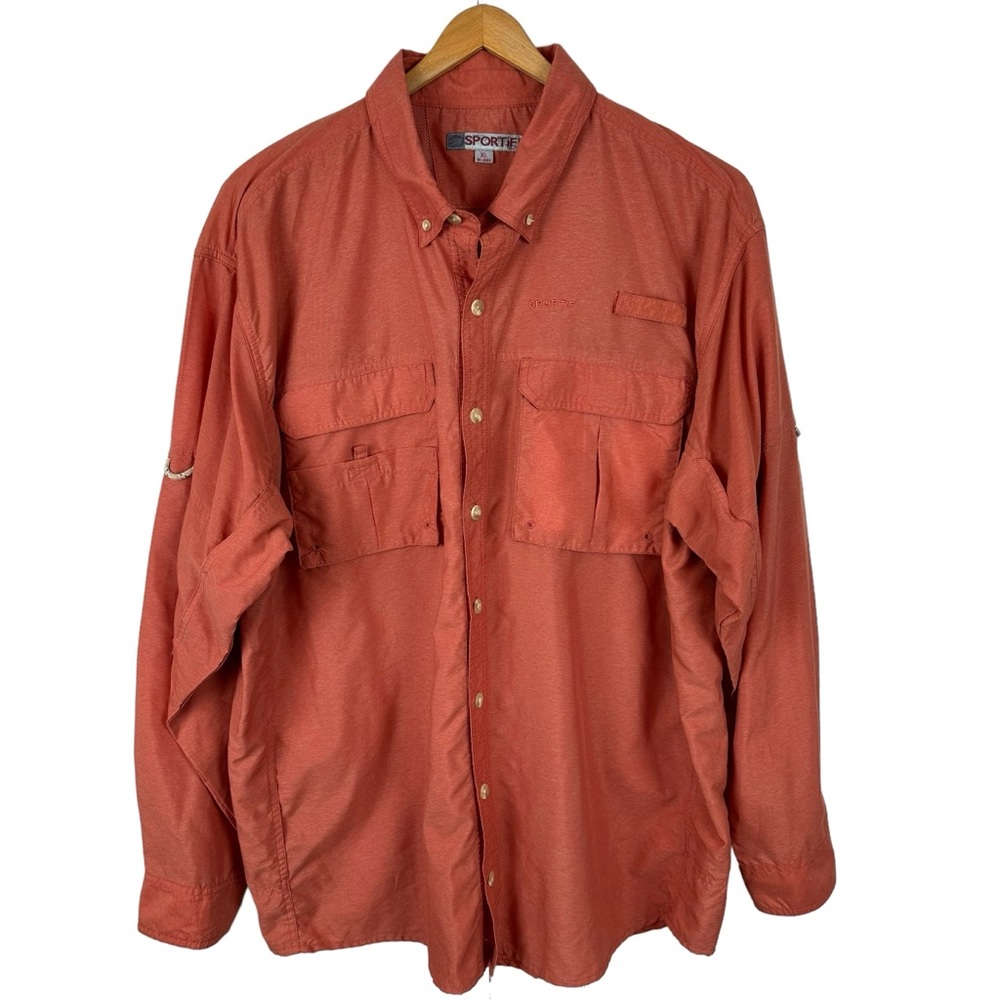 Sportif Performance Vented Fishing Long Sleeve Shirt XL